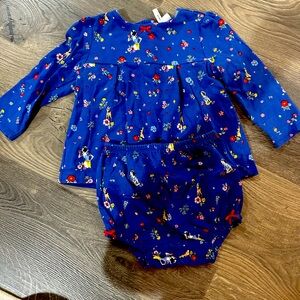 Janie and Jack Snow White Outfit